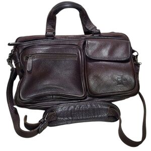 Allen Edmonds Leather Briefcase